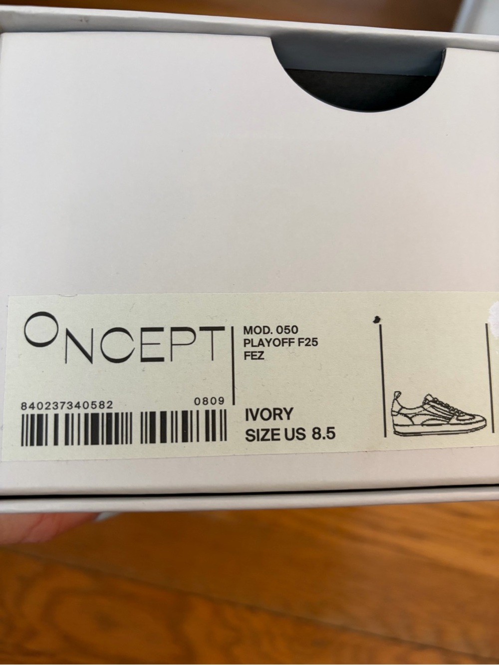 NWT - Oncept NY Fez Retro Sneaker - 8.5 - Picture 8 of 8